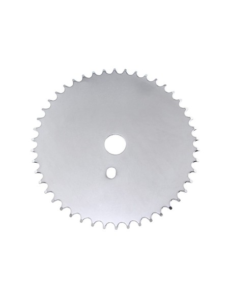 Steel Chainring Js-67 1/2 X 1/8 46t Chrome.